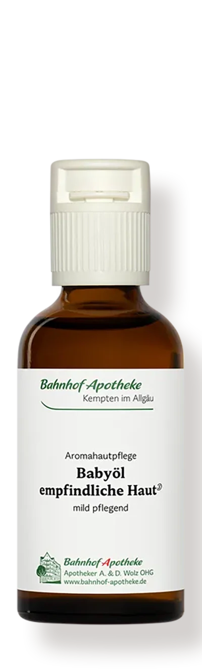 Babyöl empfindliche Haut Bahnhof-Apotheke Kempten