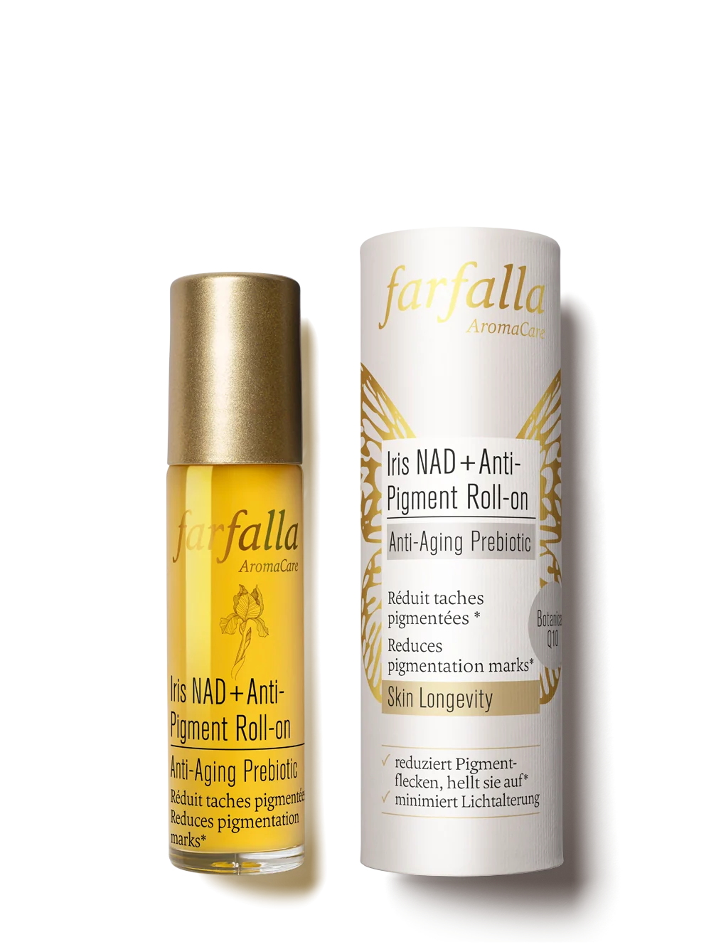 Anti-Pigment Roll-on Iris NAD+ Anti-Aging Prebiotic