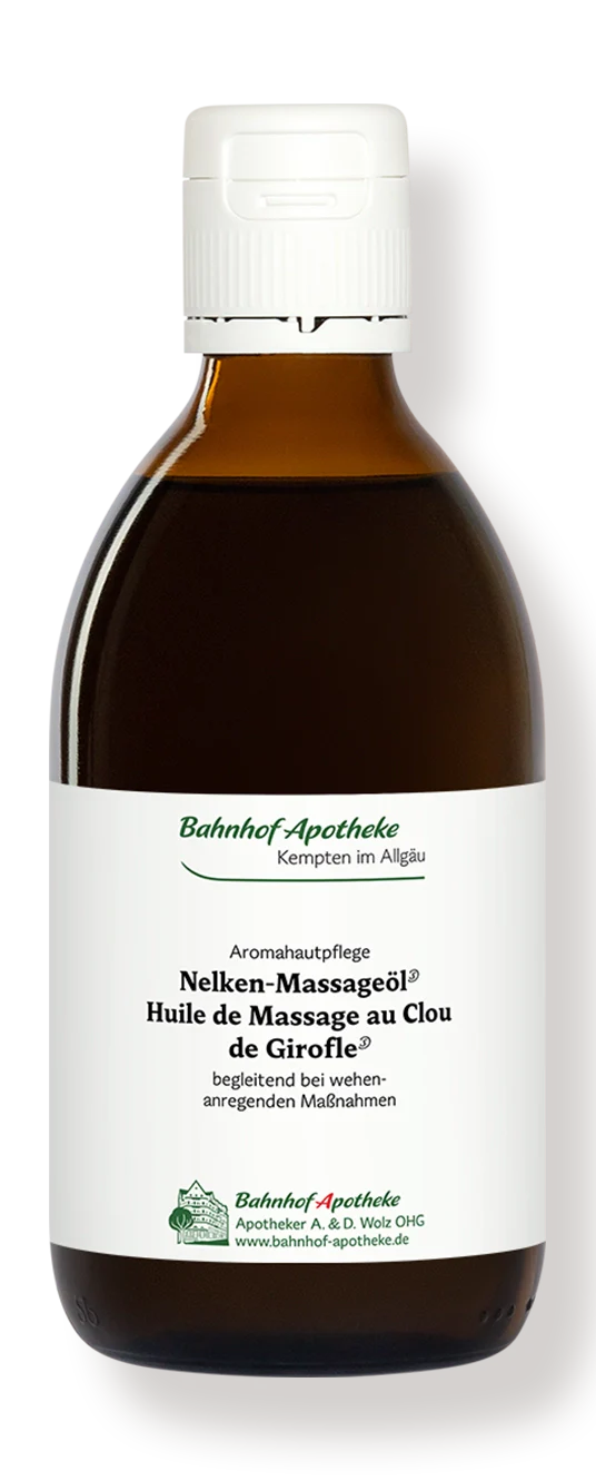 Nelken Massageöl Bahnhof-Apotheke Kempten