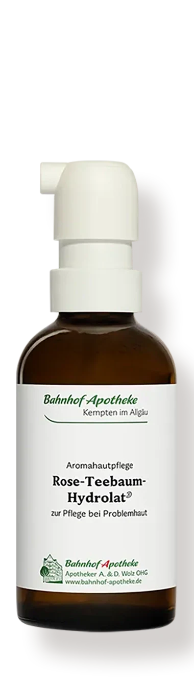Rosen-Teebaum-Hydrolat Bahnhof-Apotheke Kempten