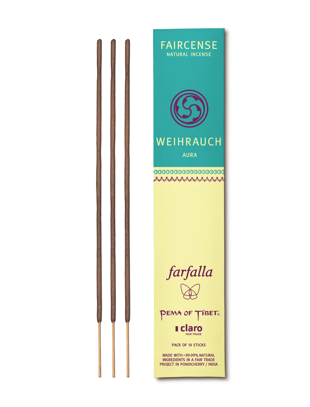 Räucherstäbchen Weihrauch / Aura Faircense